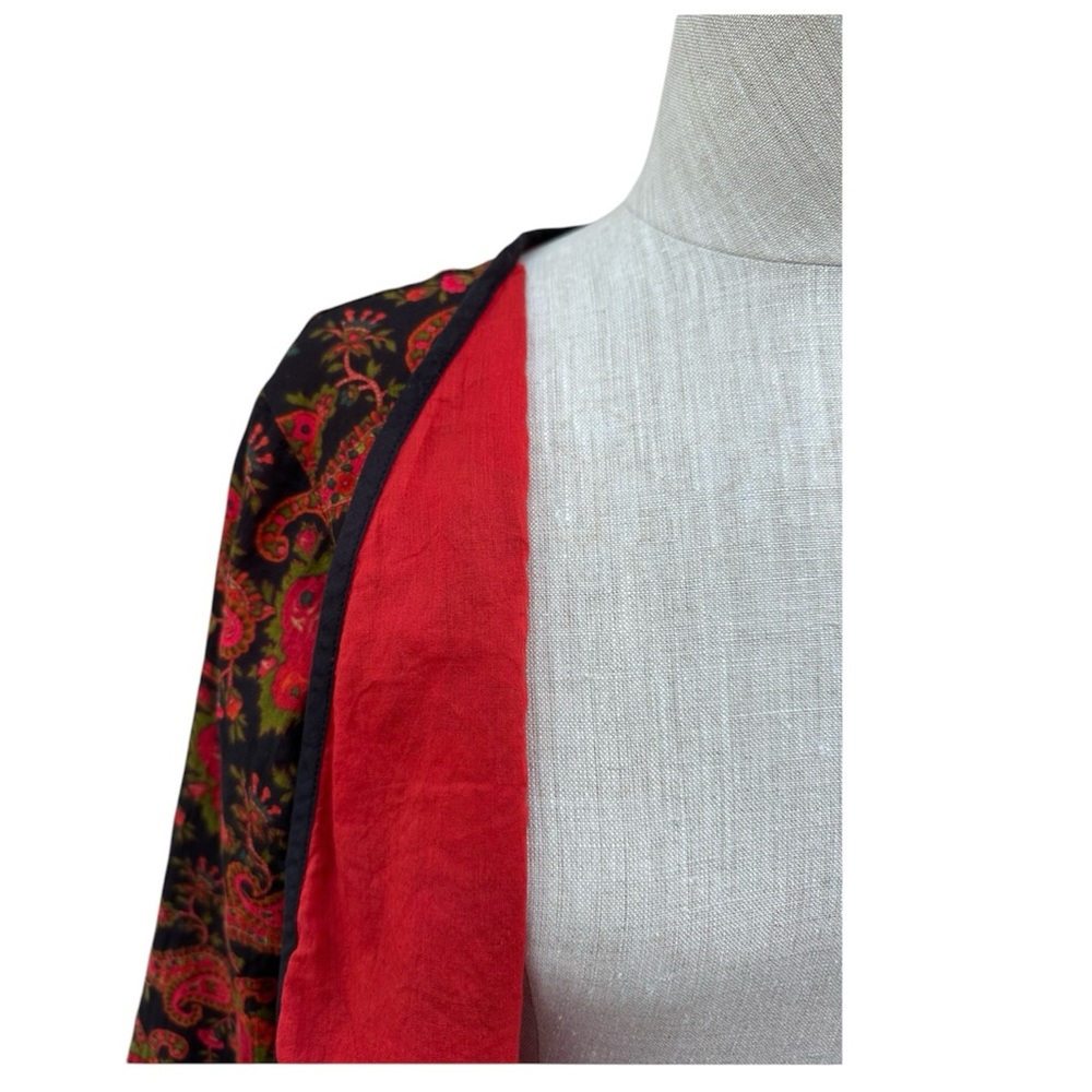 Ritu Kumar Chintz Inspired Printed Cropped Jacket Indian Contemporary Medium - Picture 4 of 6